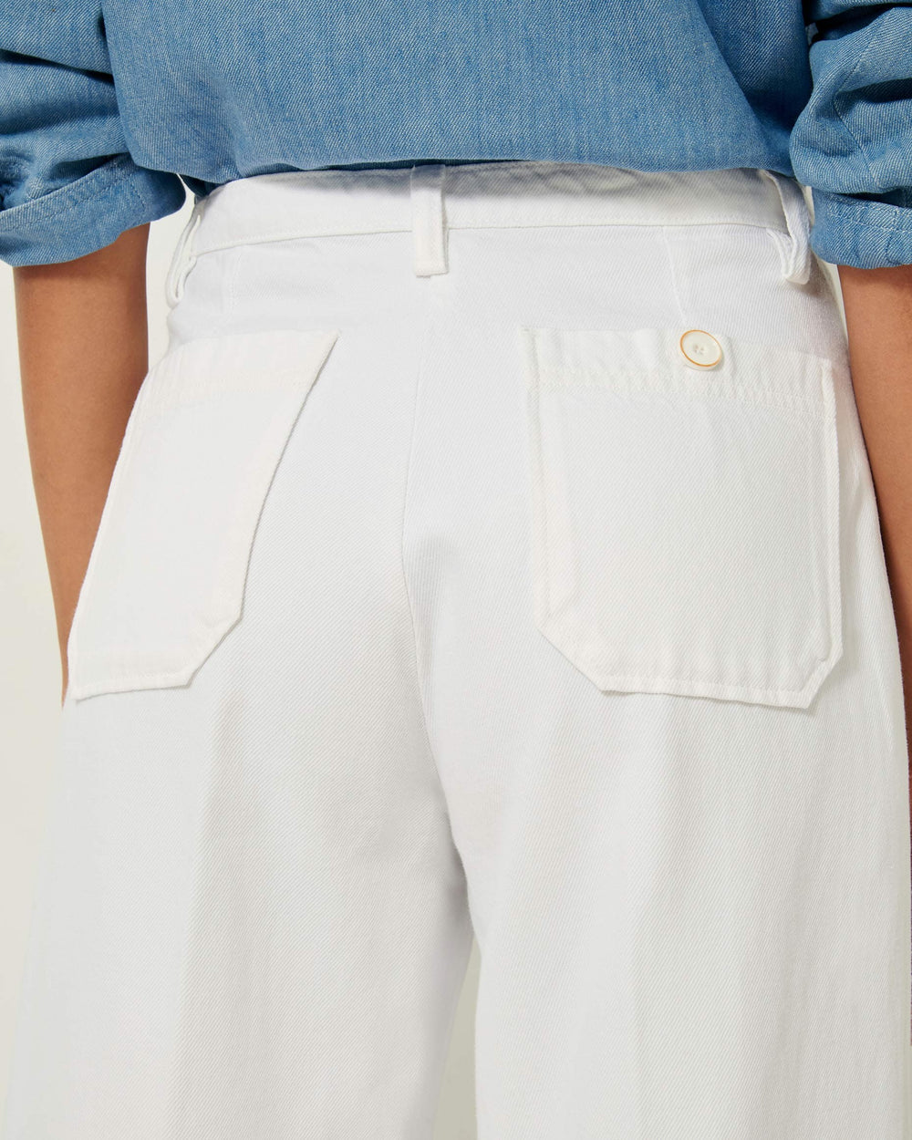Women ALDRICKS Optical White | Pants