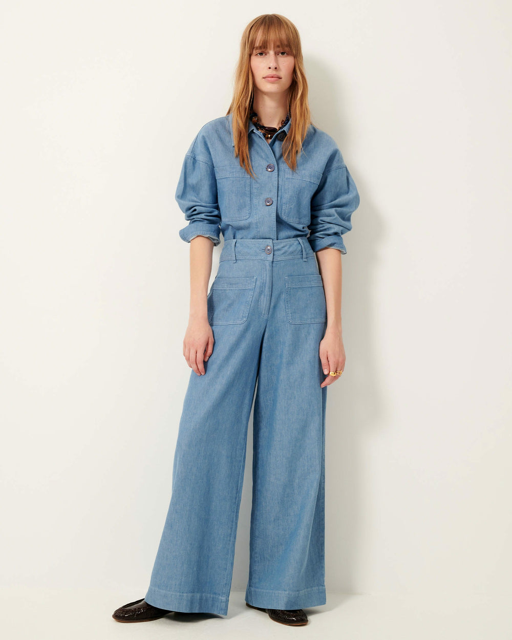 Women MANHATTI Provencia Blue | Pants
