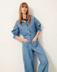 Women MANHATTI Provencia Blue | Pants