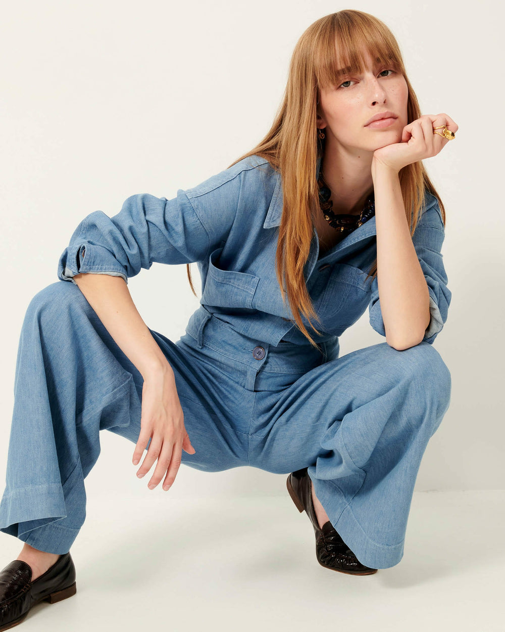 Women MANHATTI Provencia Blue | Pants