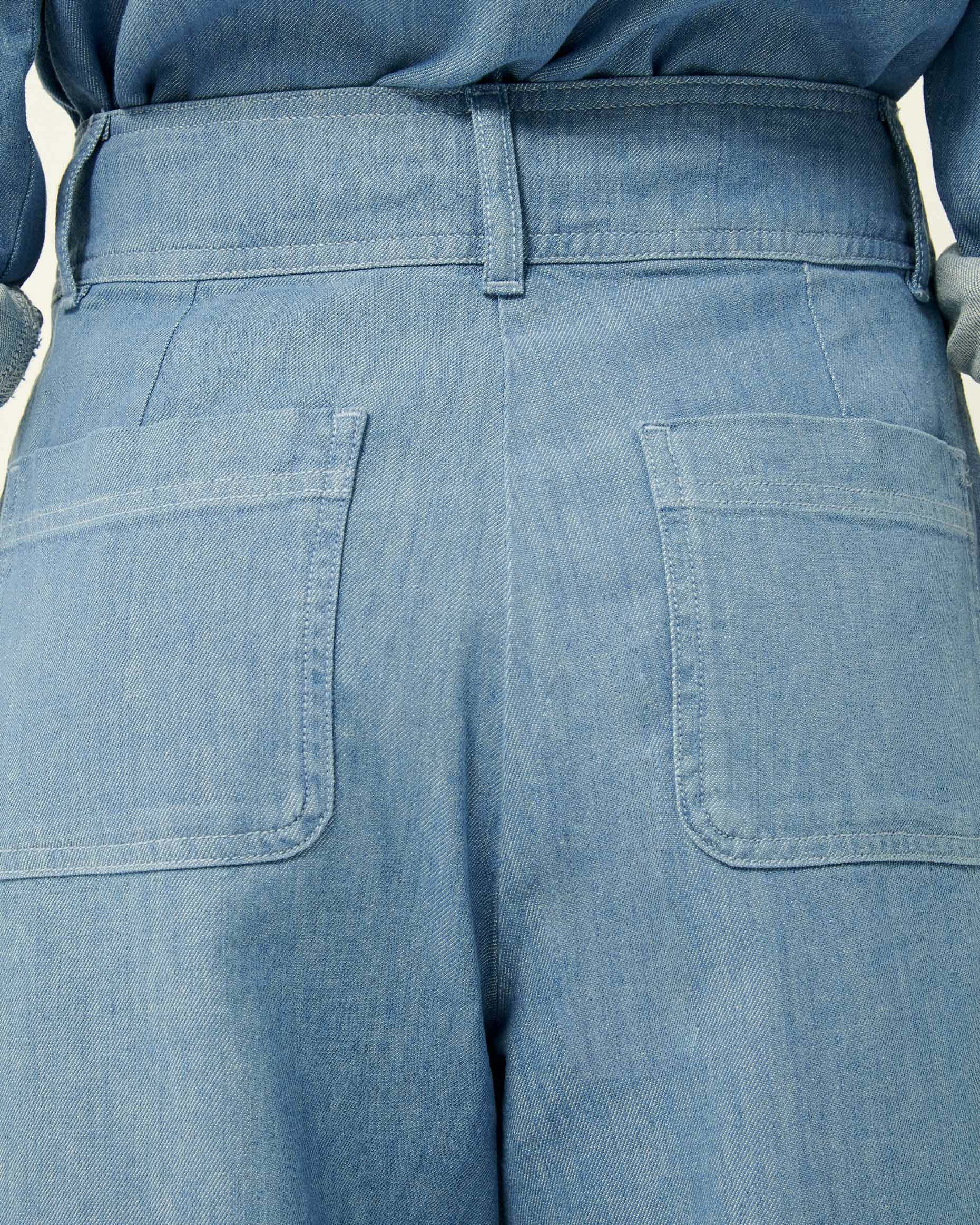 Women MANHATTI Provencia Blue | Pants