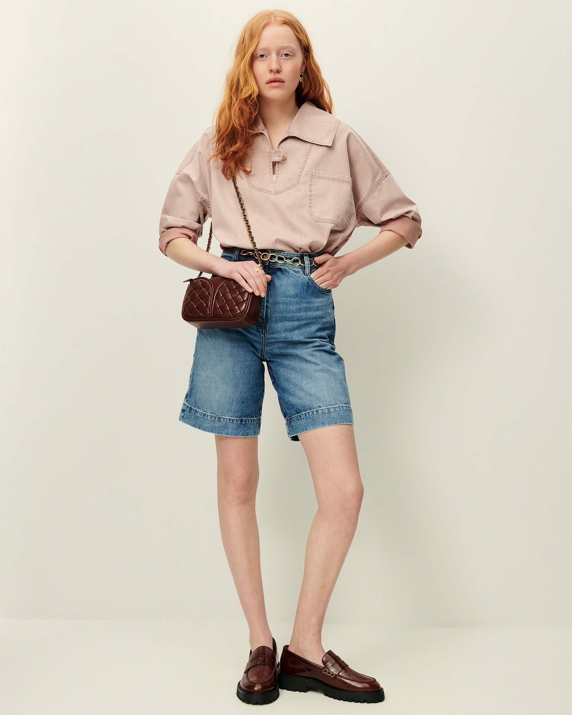 Women BERMUCAP Vintage Blue | Bermuda