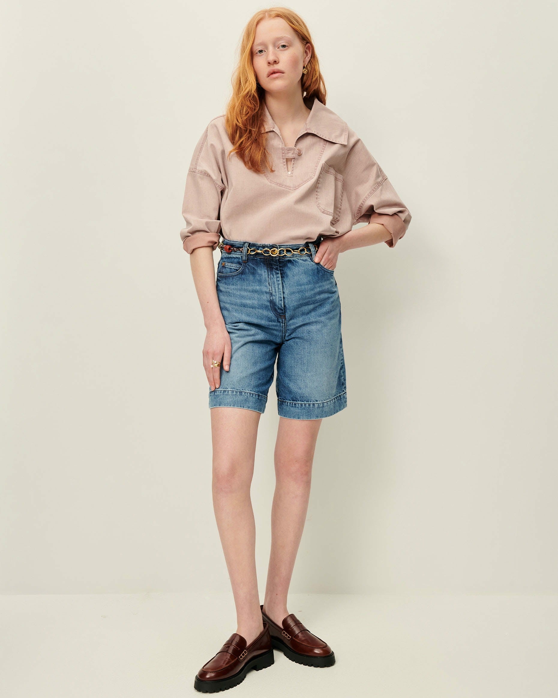 Women BERMUCAP Vintage Blue | Bermuda