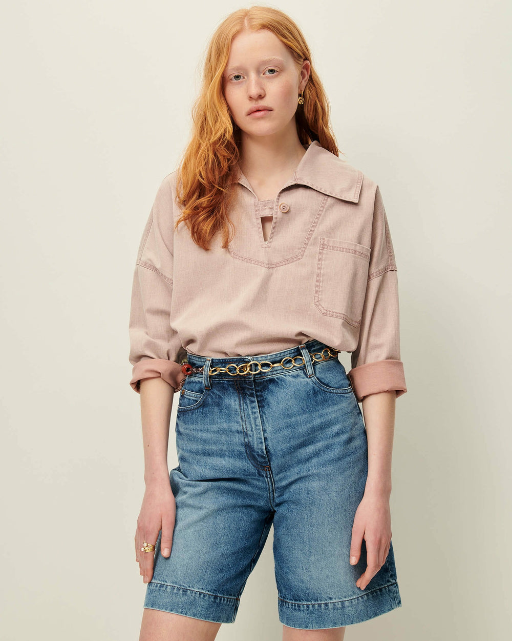 Women BERMUCAP Vintage Blue | Bermuda