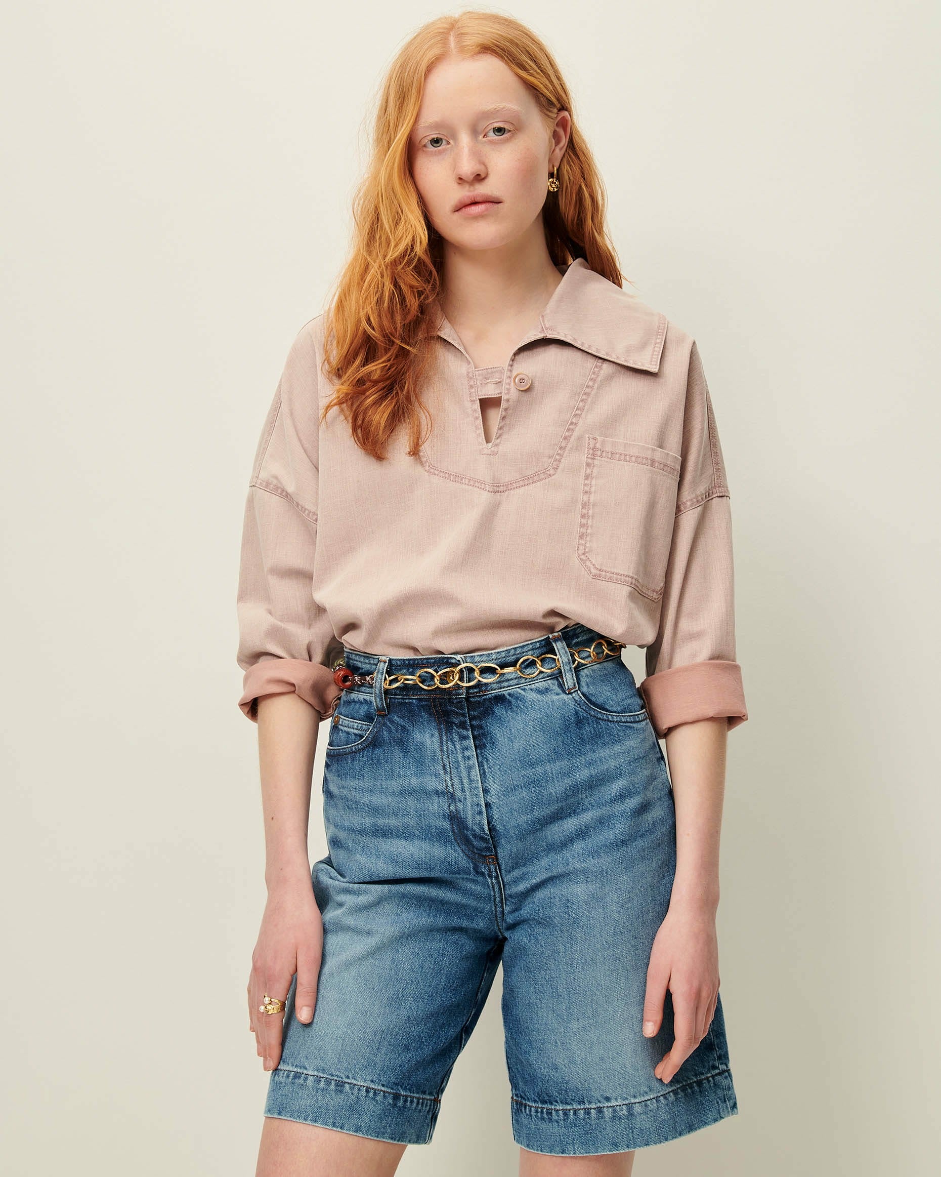 Women BERMUCAP Vintage Blue | Bermuda