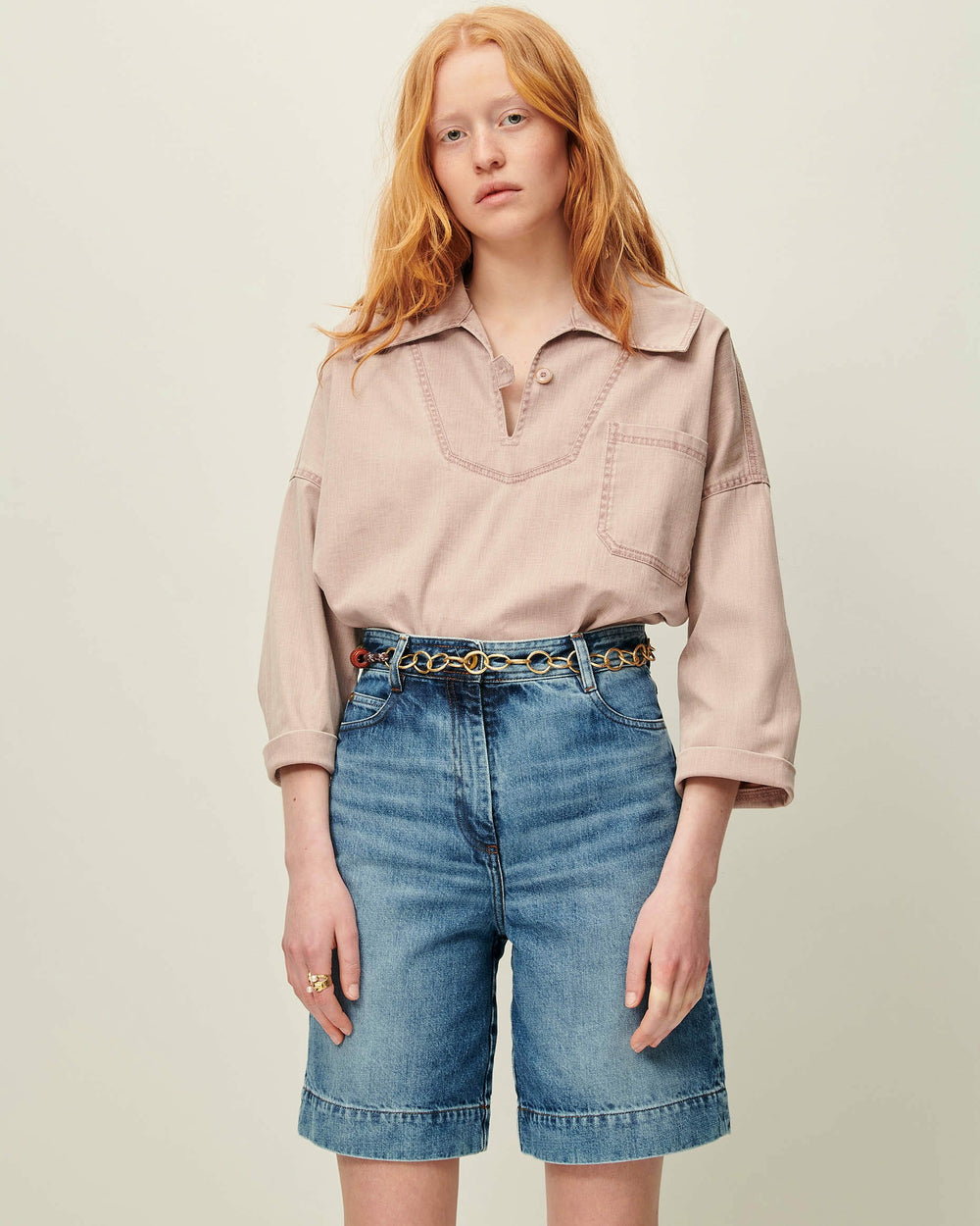 Women BERMUCAP Vintage Blue | Bermuda