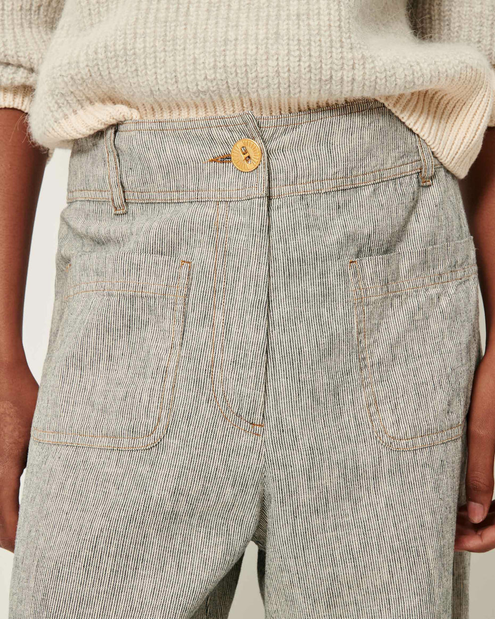Women MANHATTI Whiblack | Pants