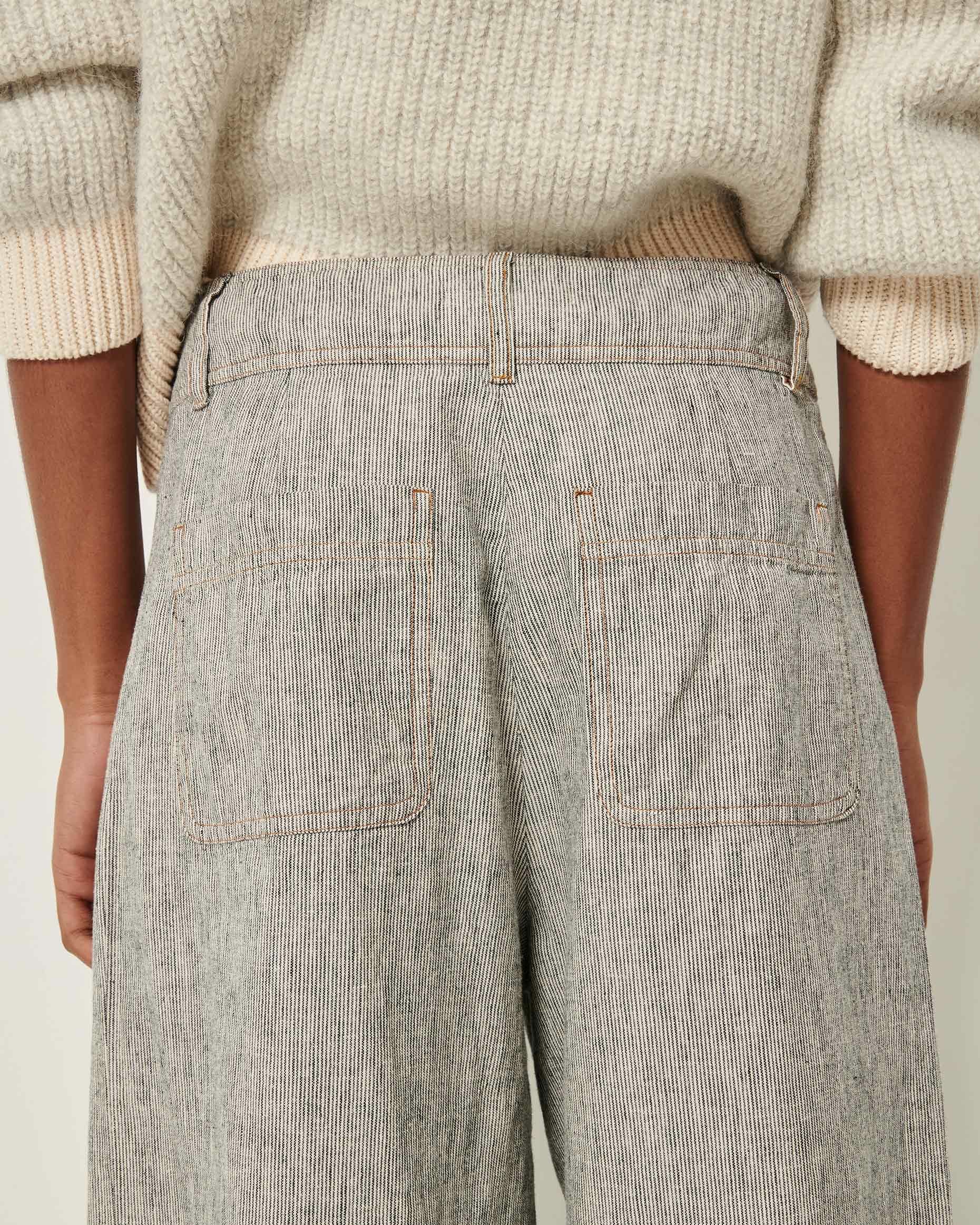 Women MANHATTI Whiblack | Pants