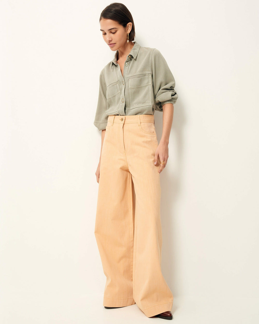 Women CAPTAIN WASH Wax Yellow | Pants