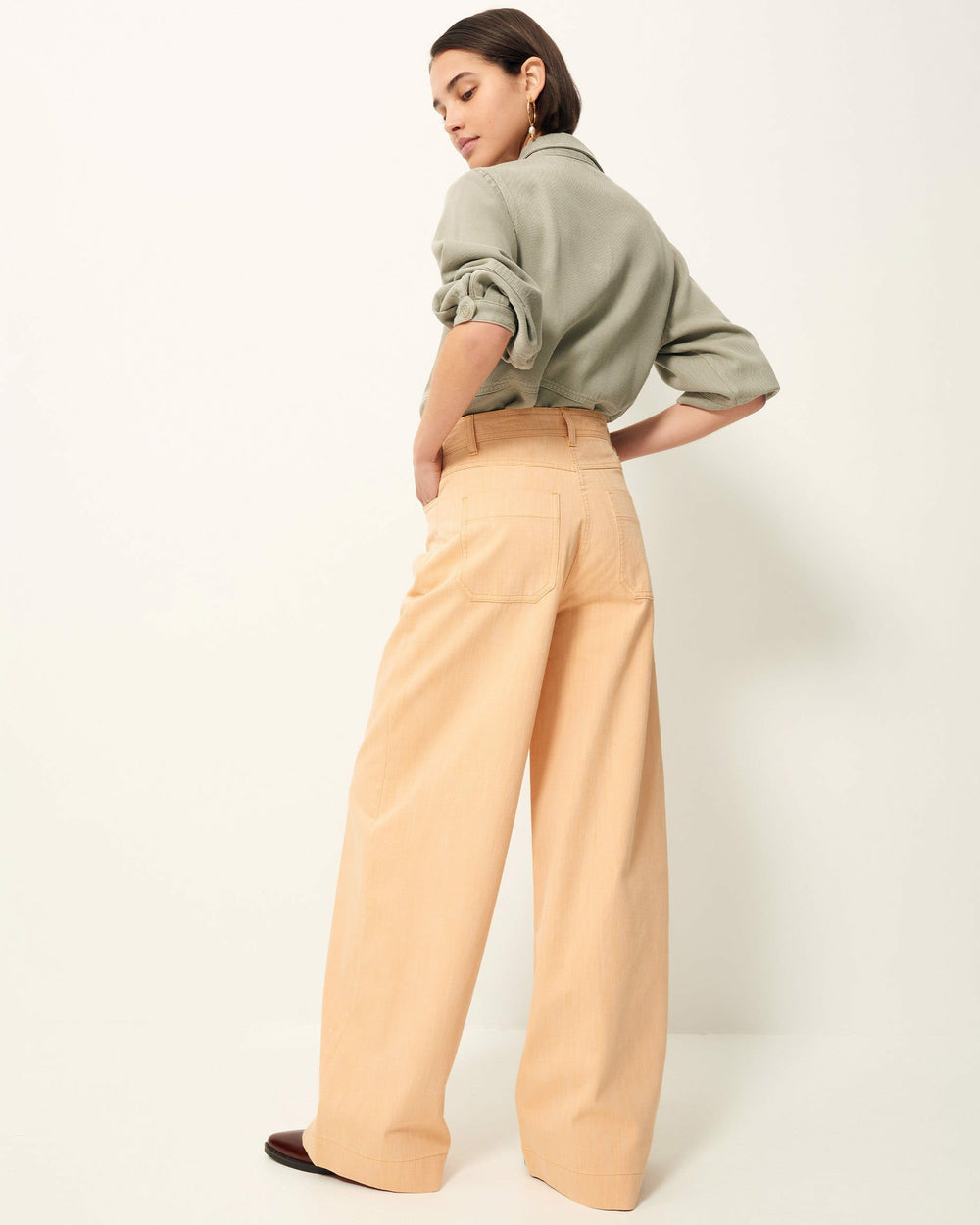 Women CAPTAIN WASH Wax Yellow | Pants