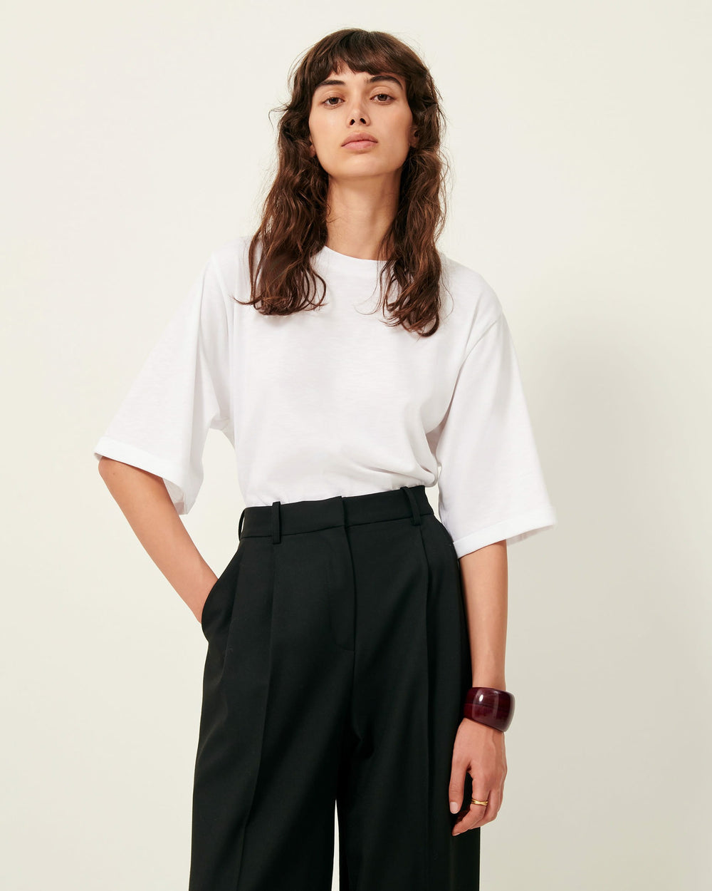 Women DENYS Optical White | T-shirt