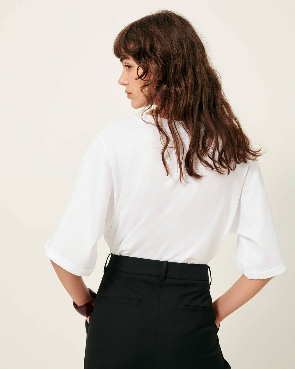 Women DENYS Optical White | T-shirt