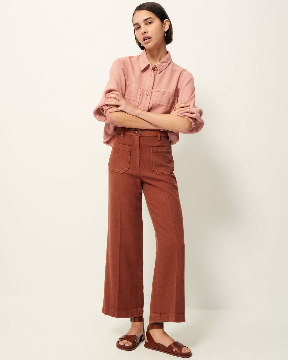 Women IMSOUANE Fox Leather | Sandals