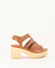Women CASARES Natural Leather | Sandals