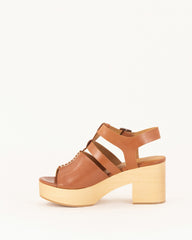 Women CASARES Natural Leather | Sandals
