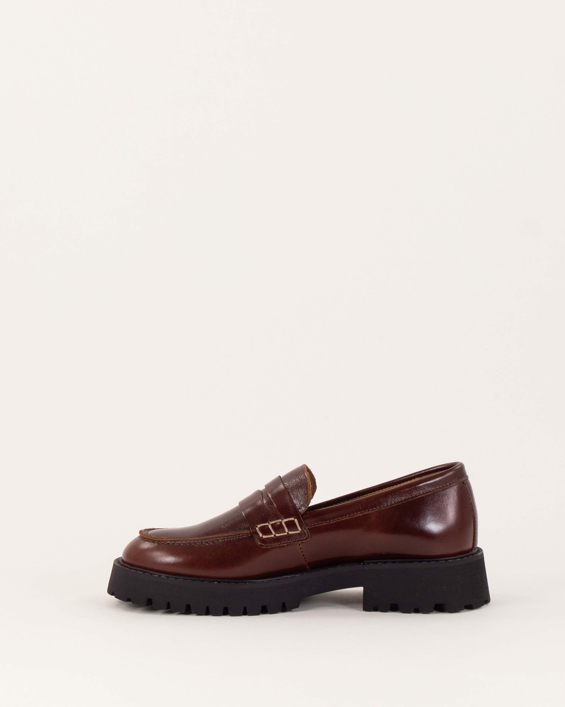 Women BARCELO Mogano Leather | Loafers
