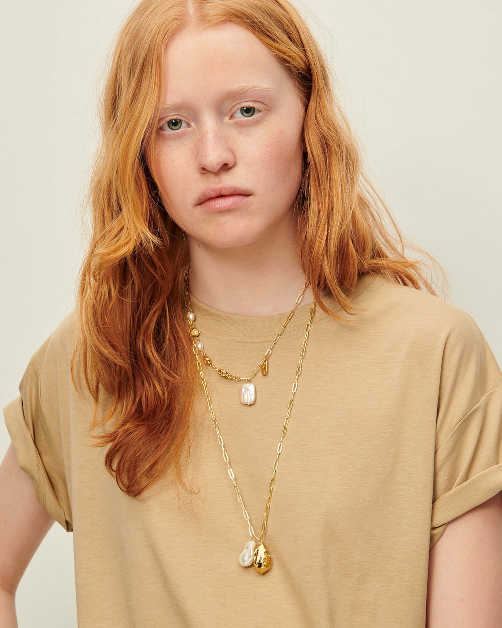 Women CHOYA PEARL Doré | Necklace | SESSÙN Site officiel