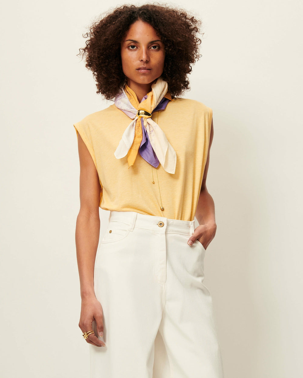 Women DEEDOO Wax Yellow | T-shirt
