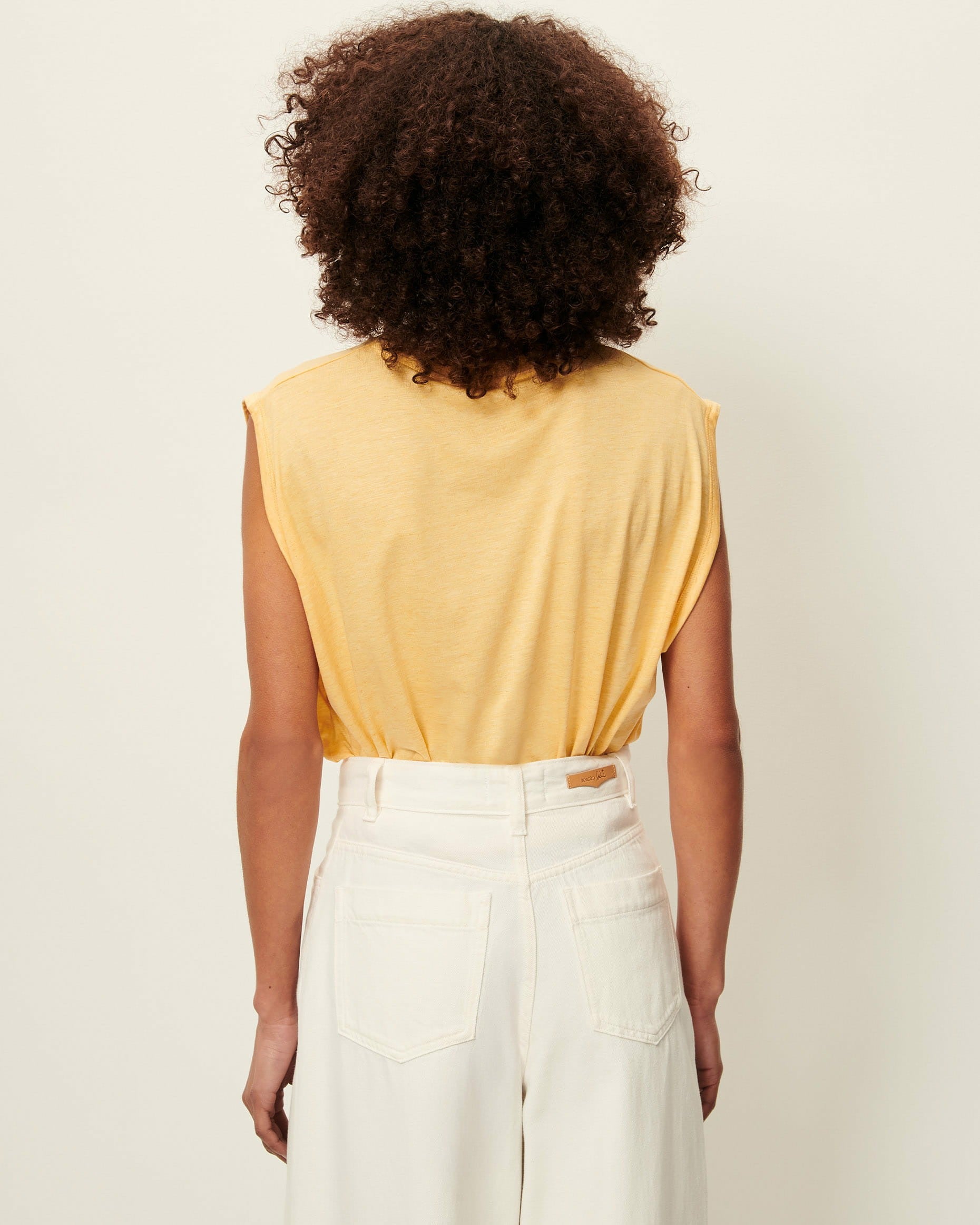 Women DEEDOO Wax Yellow | T-shirt