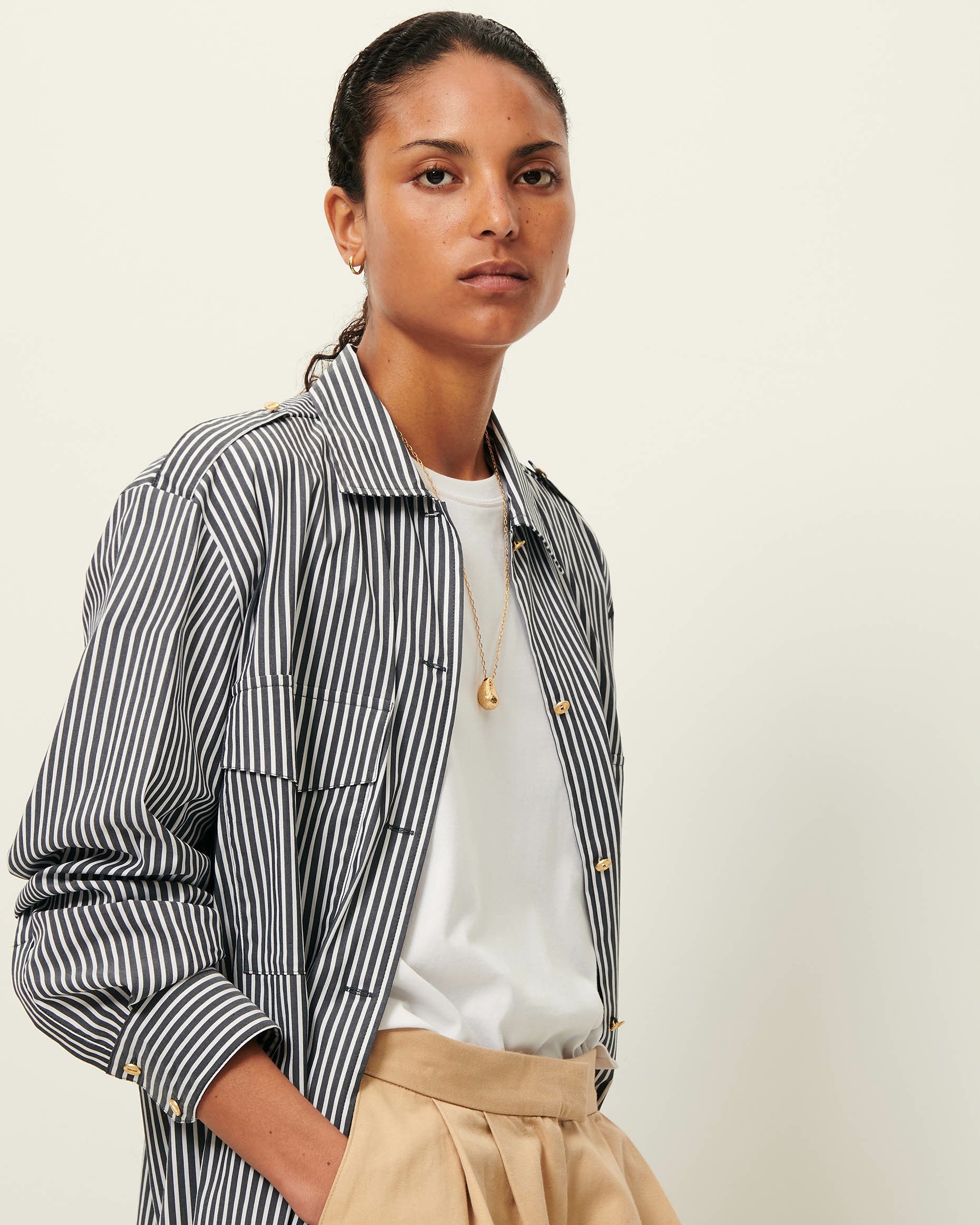 Women EMITA Whiblack | Shirt