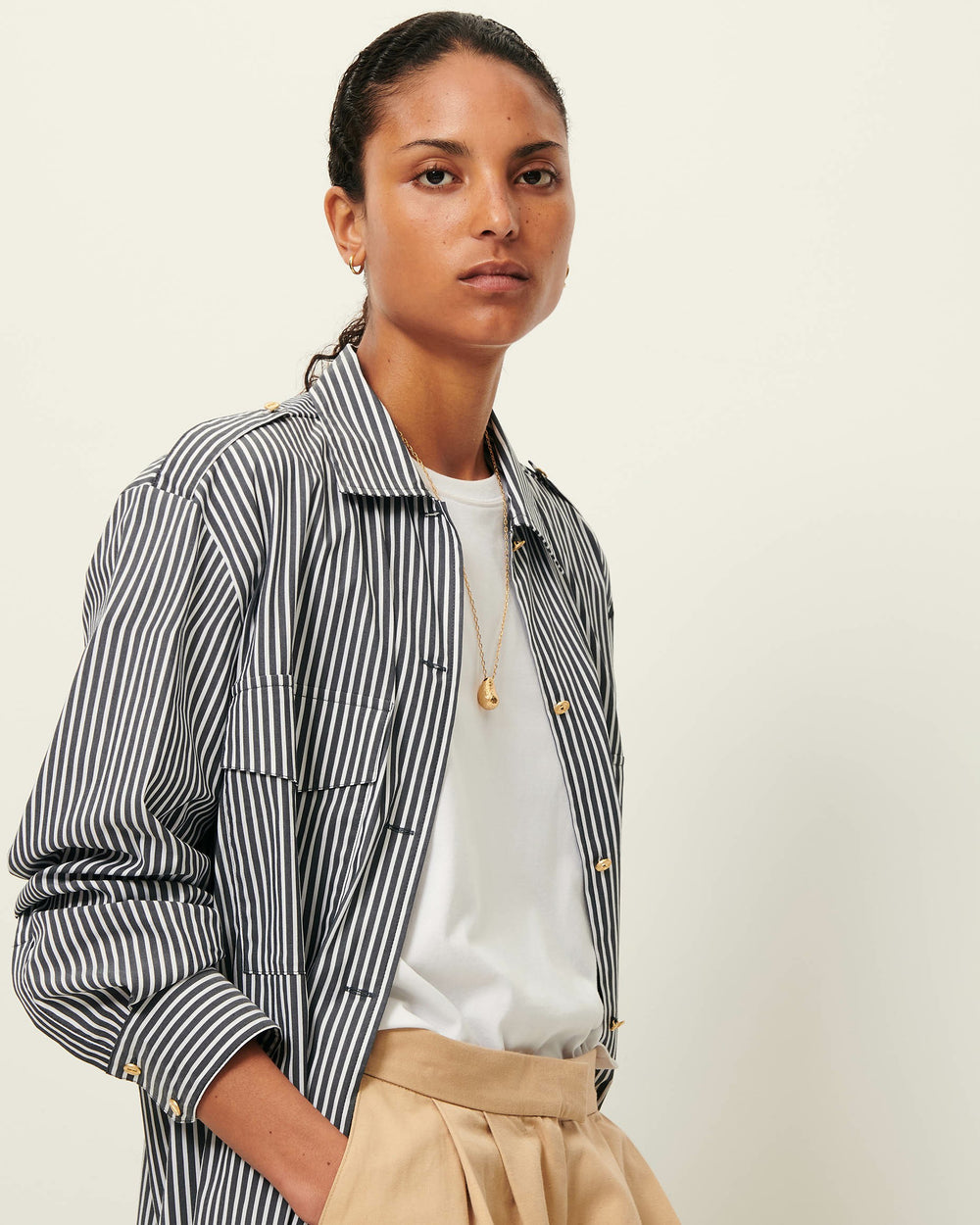 Women EMITA Whiblack | Shirt