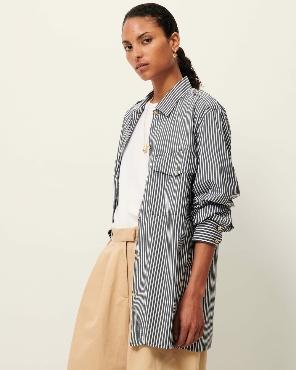 Women EMITA Whiblack | Shirt