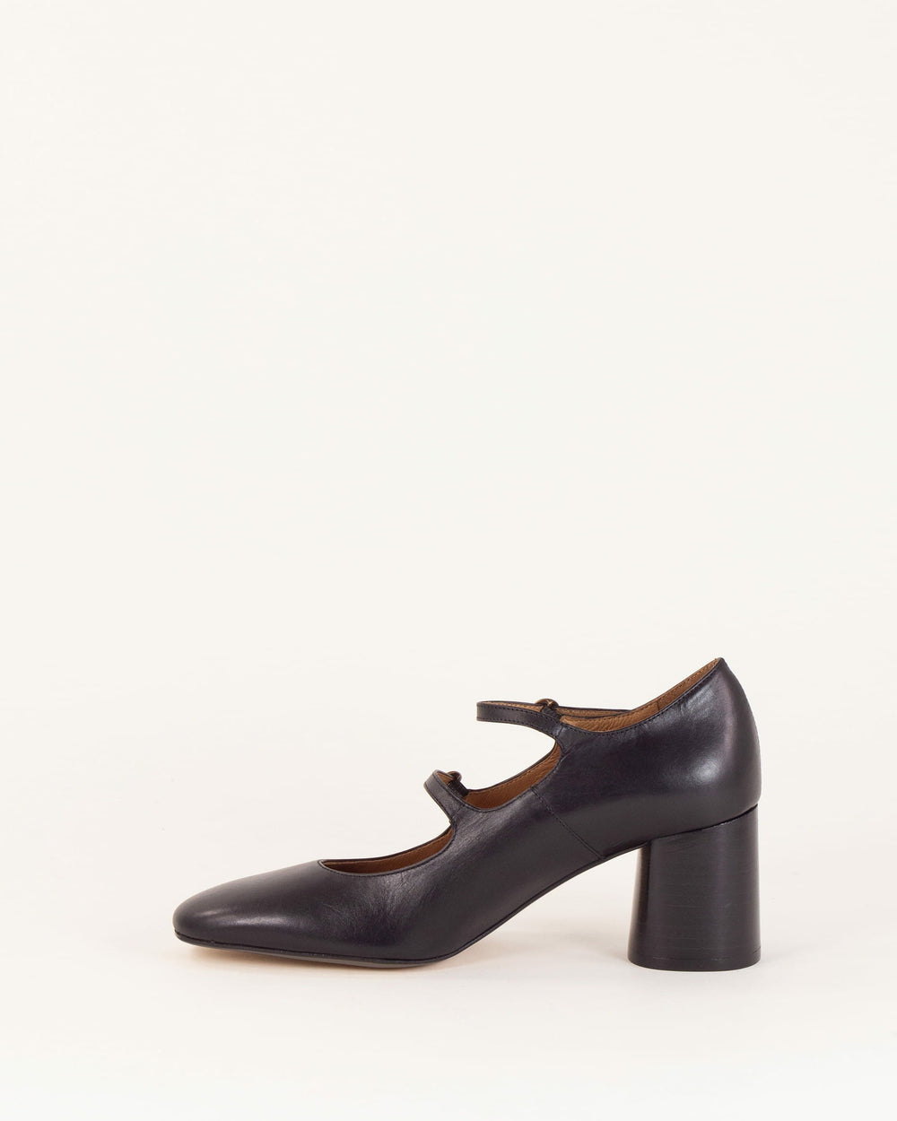 Women ROSEMARY Black Leather | Mary Janes