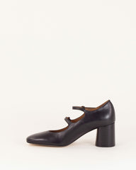 Women ROSEMARY Black Leather | Mary Janes