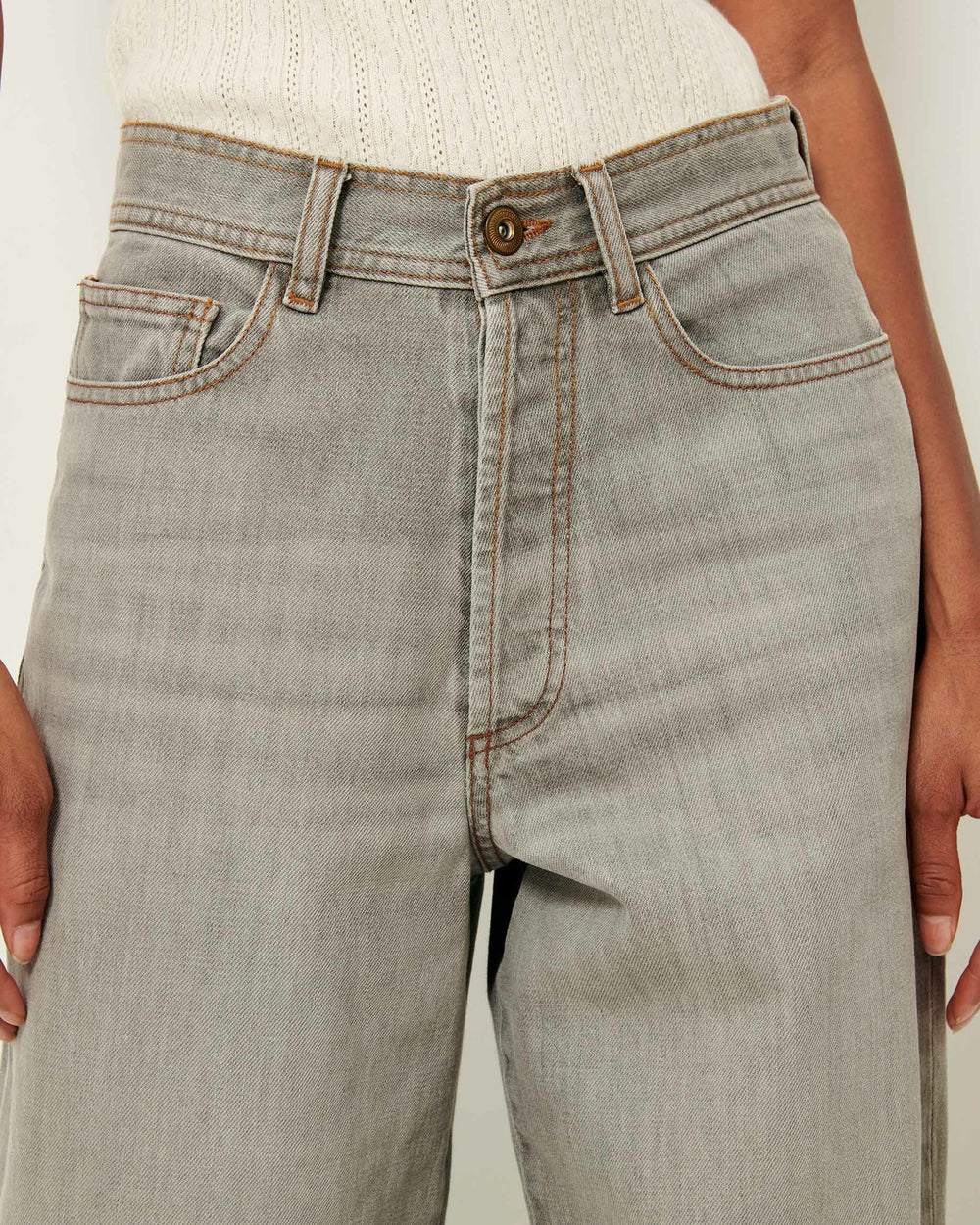 Women BAGGOU Mid Grey | Jeans