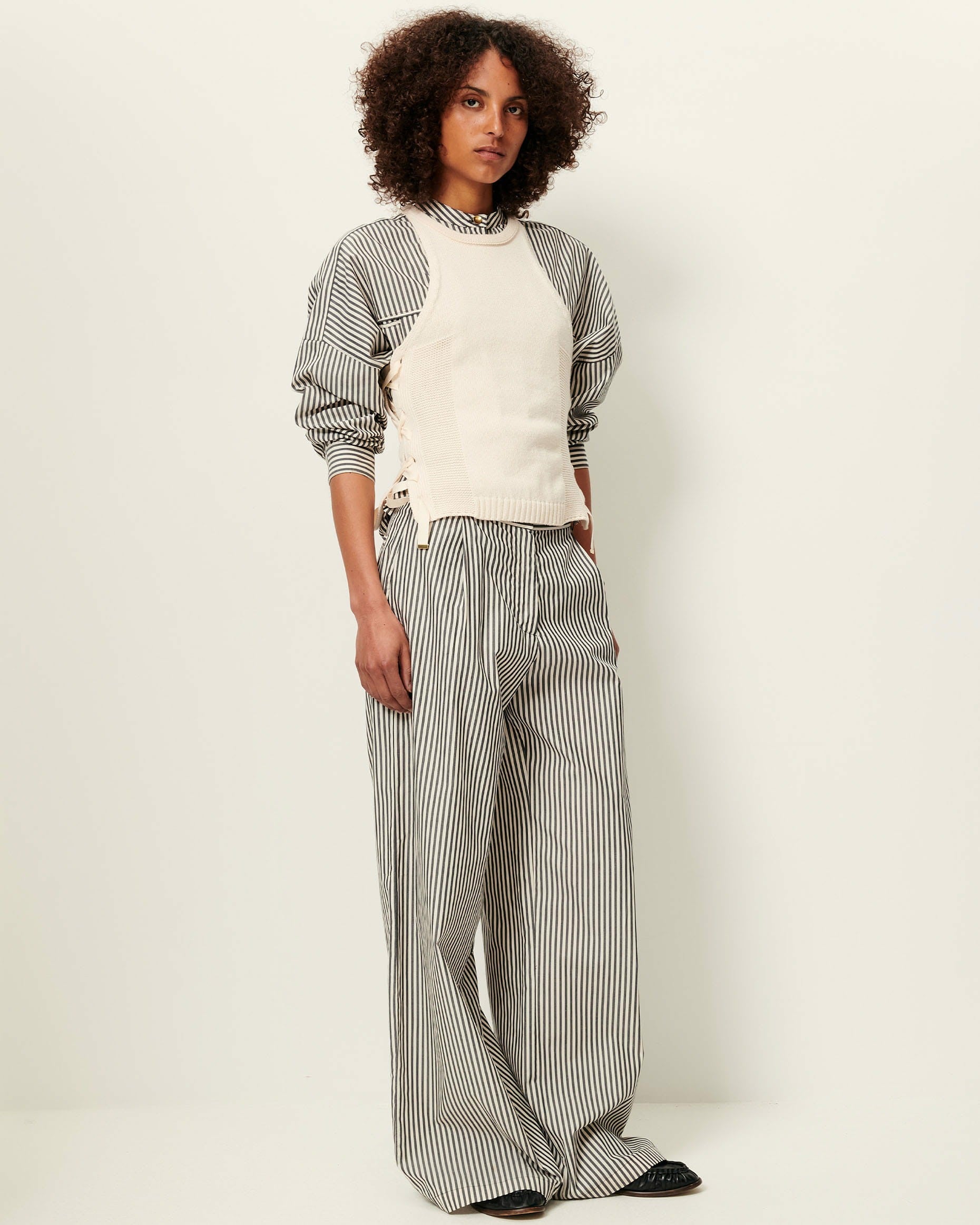 Women PROVENCIA Whiblack | Pants