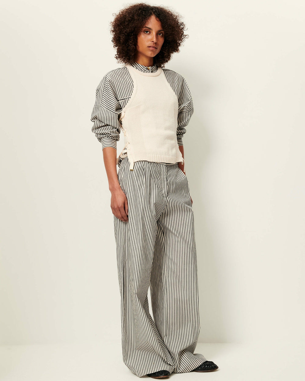Women PROVENCIA Whiblack | Pants