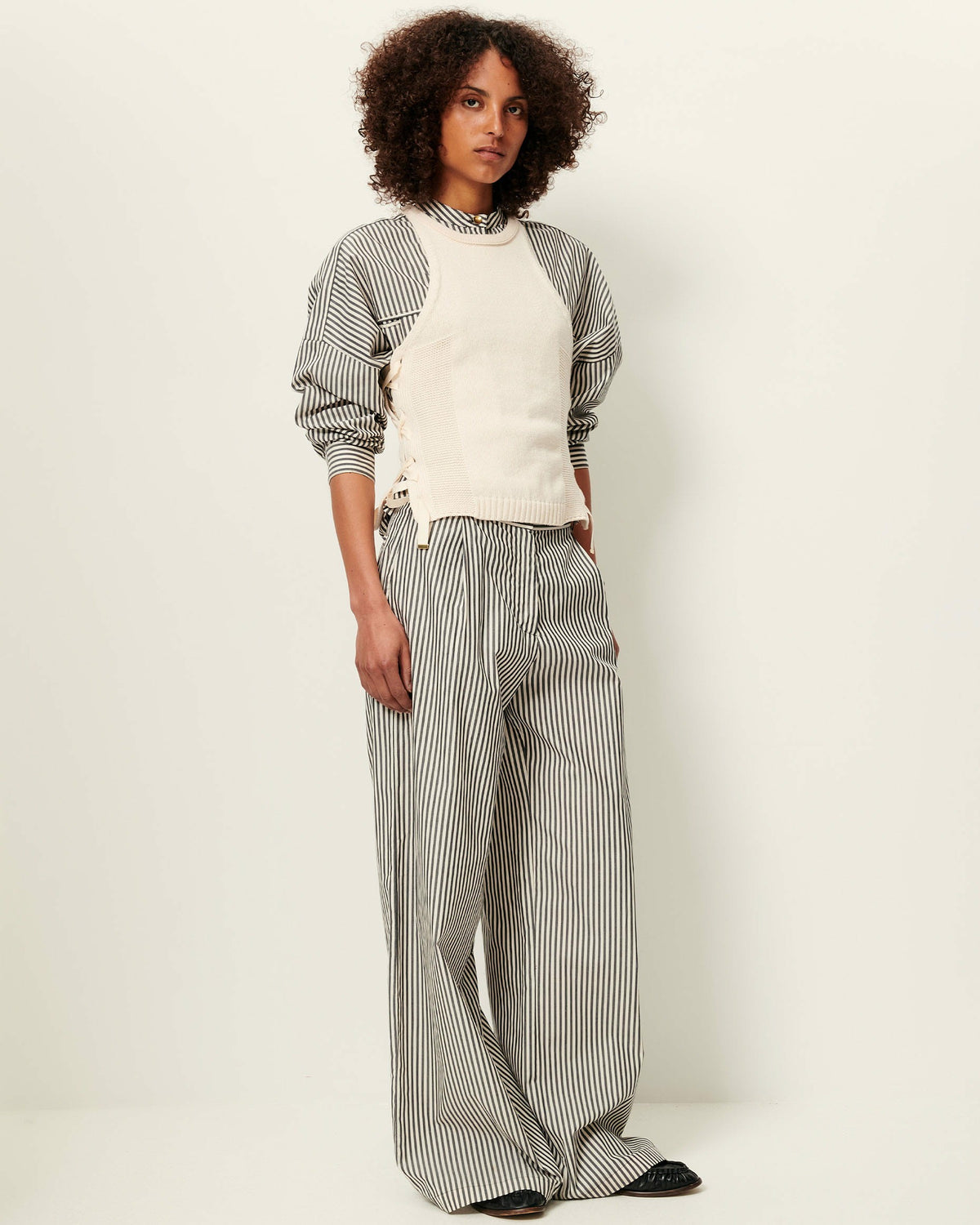 Women PROVENCIA Whiblack | Pants
