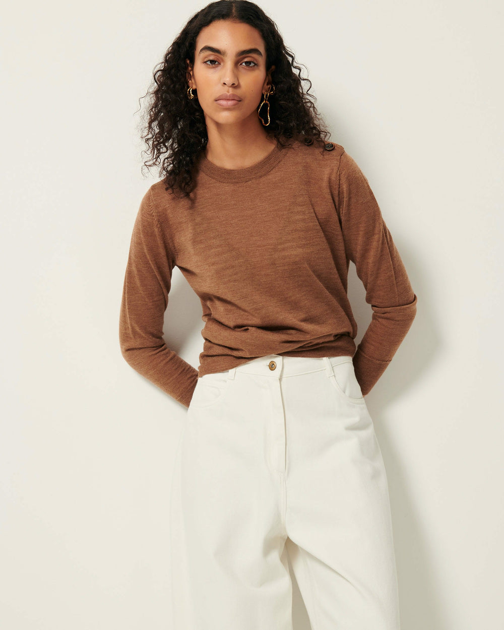 Women AMOR Camel | Jumper