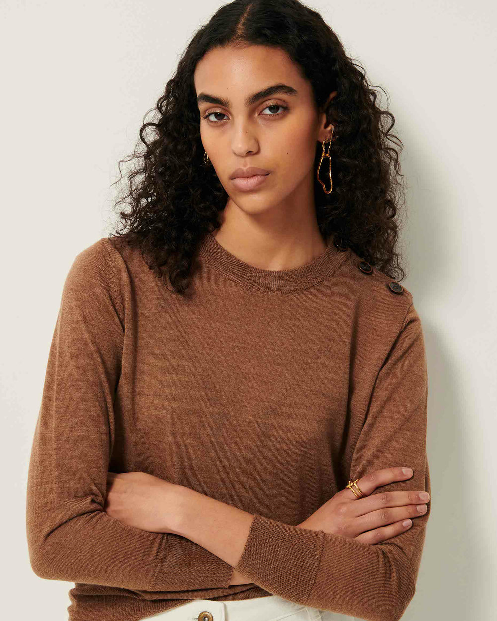 Women AMOR Camel | Jumper