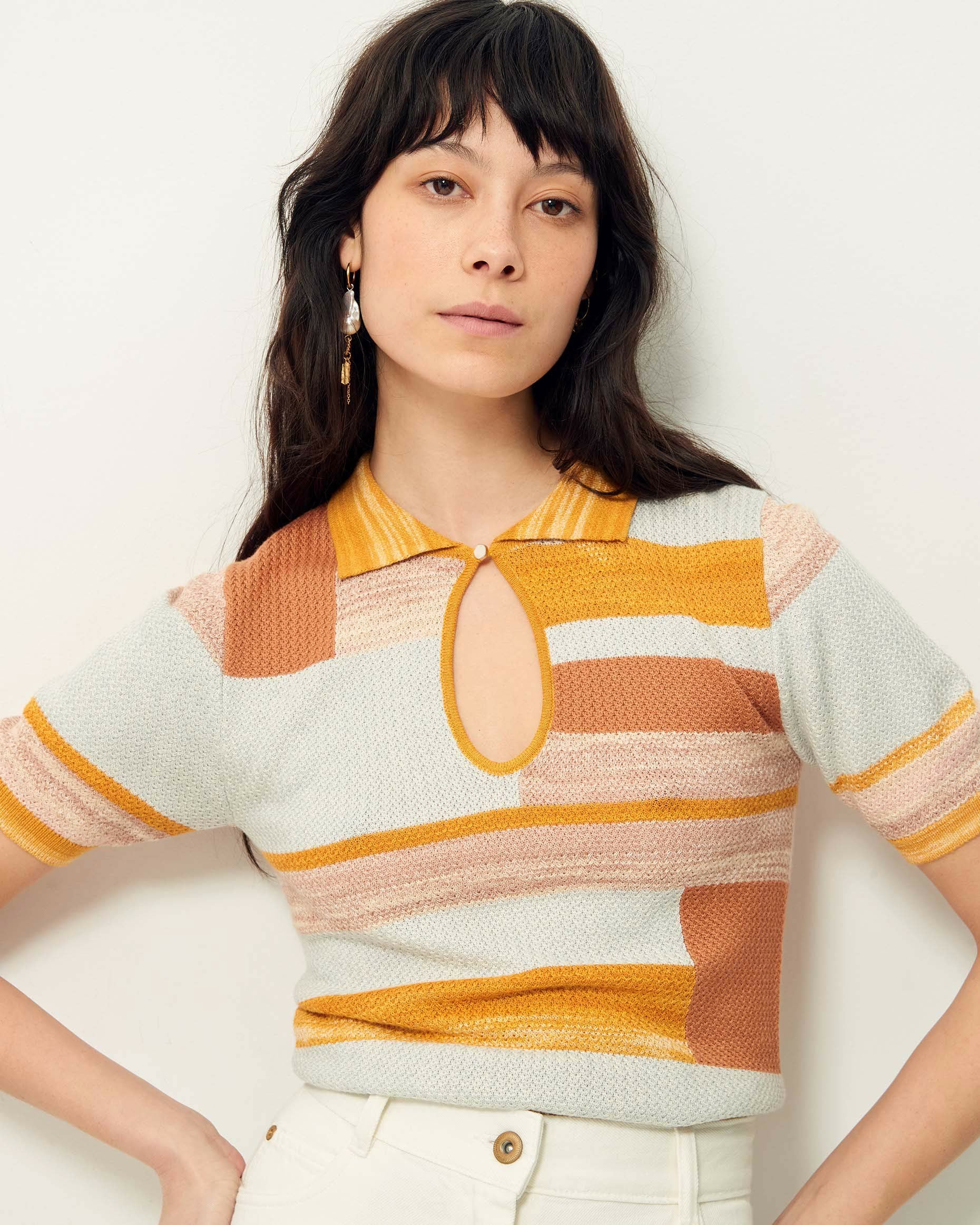 Women KELLIS Sunset | Polo shirt