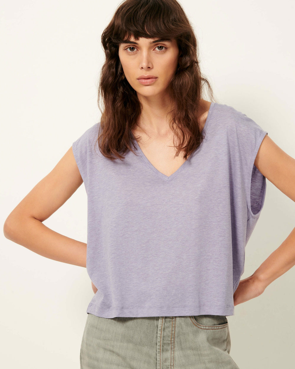 Women THE V Lilasky | T-shirt
