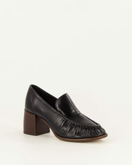Women HIKARI Black Leather | Loafers