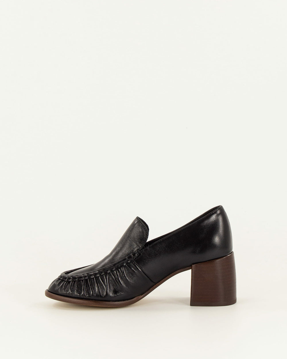 Women HIKARI Black Leather | Loafers