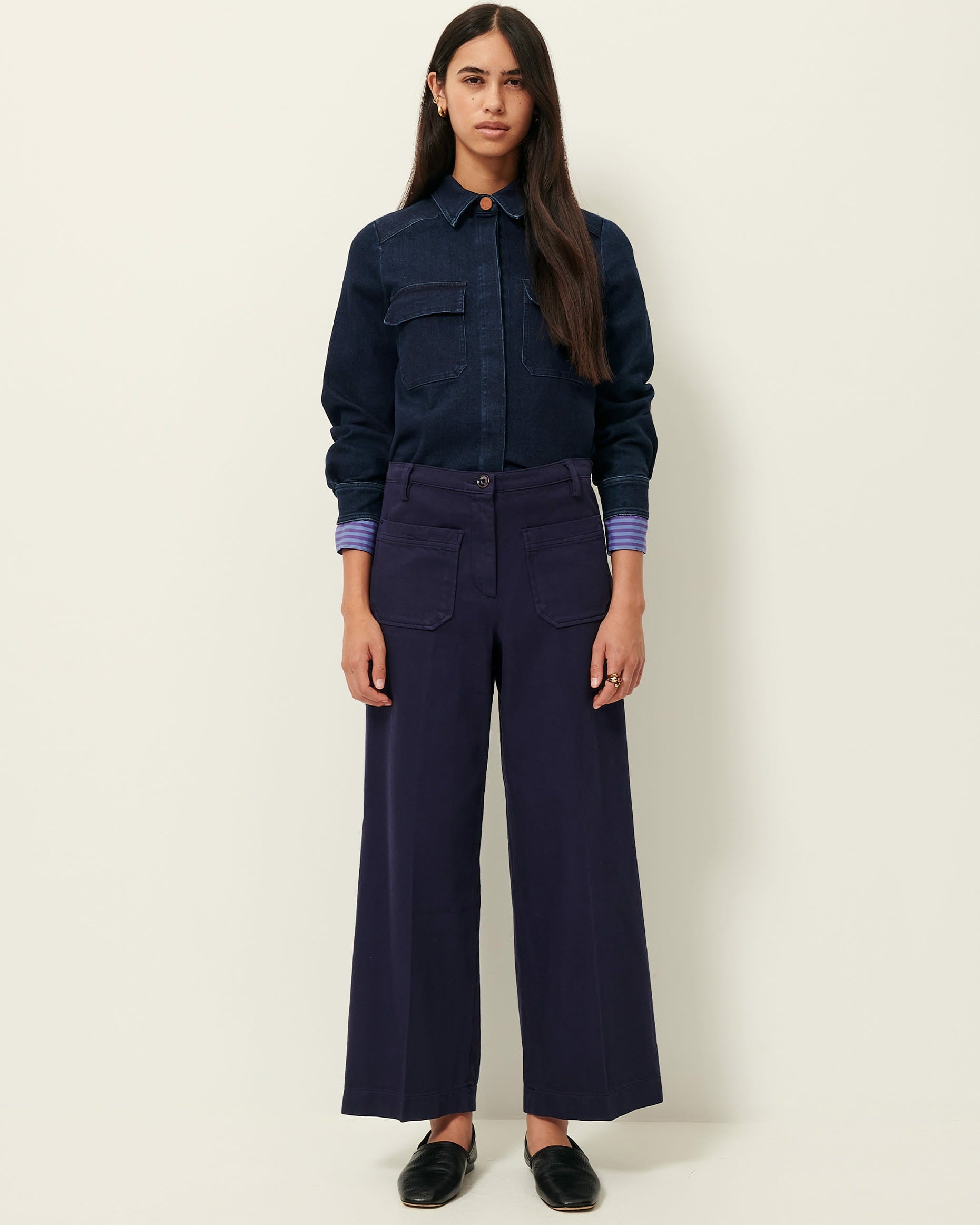 Women ALDRICKS Indigo | Pants
