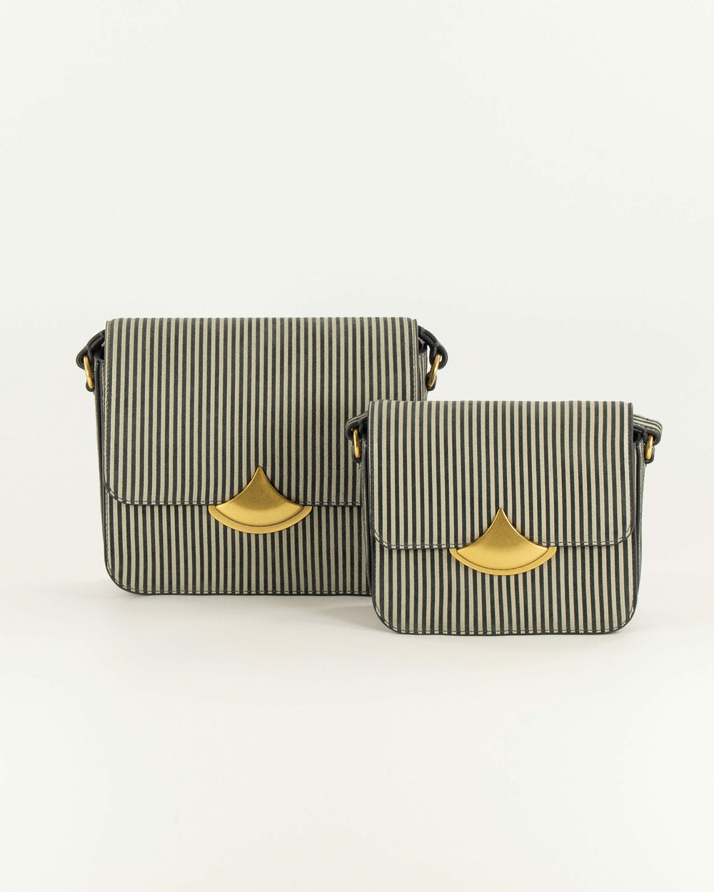 Women DIVILUZ MIMO Whiblack Stripes | Bag