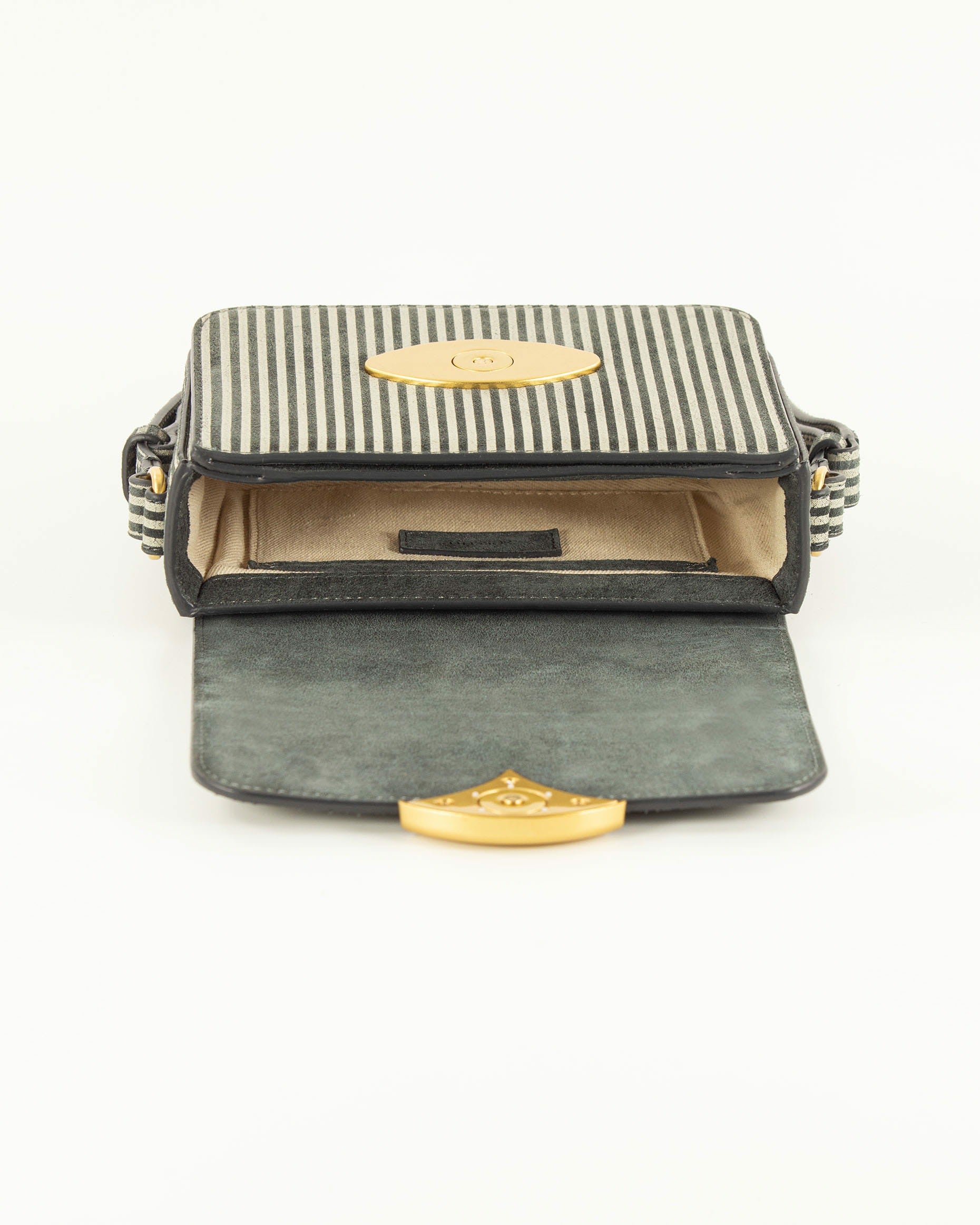 Women DIVILUZ MIMO Whiblack Stripes | Bag