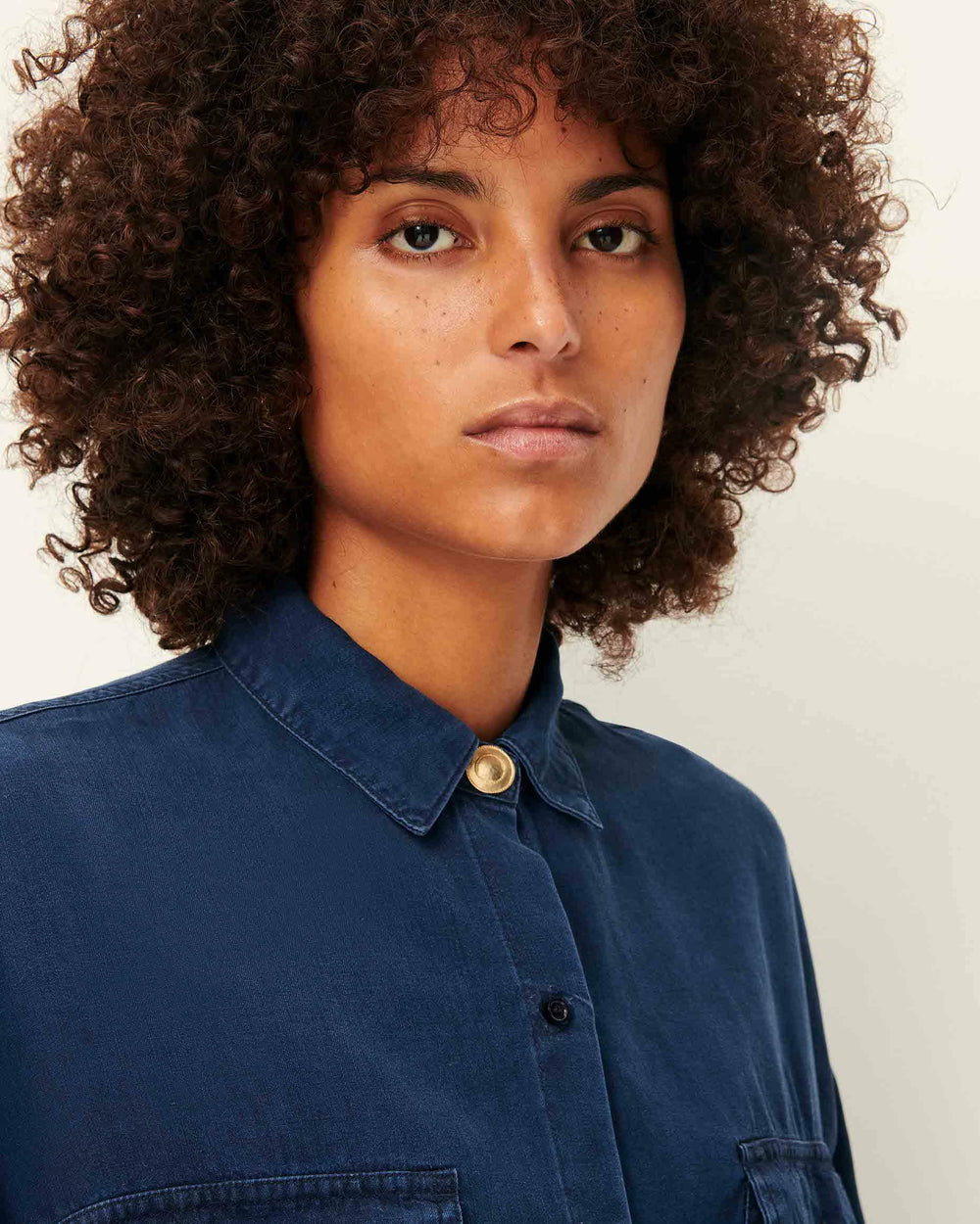 Women JAYNIM Indigo Blue | Shirt