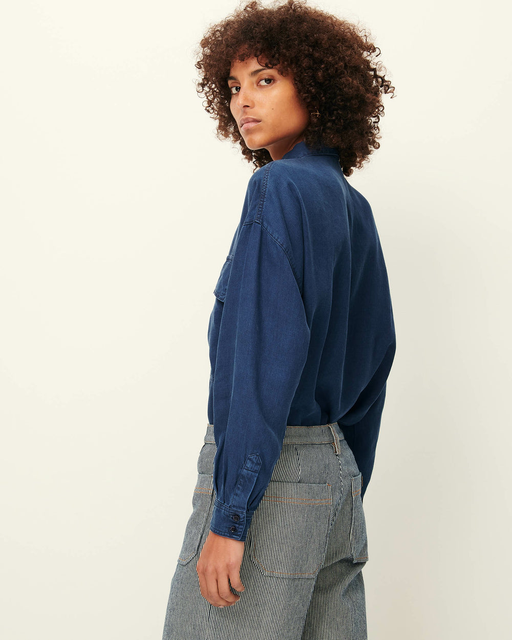 Women JAYNIM Indigo Blue | Shirt
