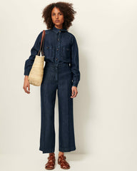 Women ALDIVIO Indigo Blue | Pants