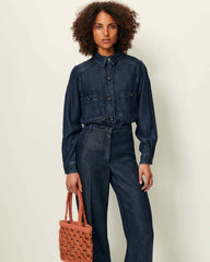 Women THEO Indigo Blue | Shirt