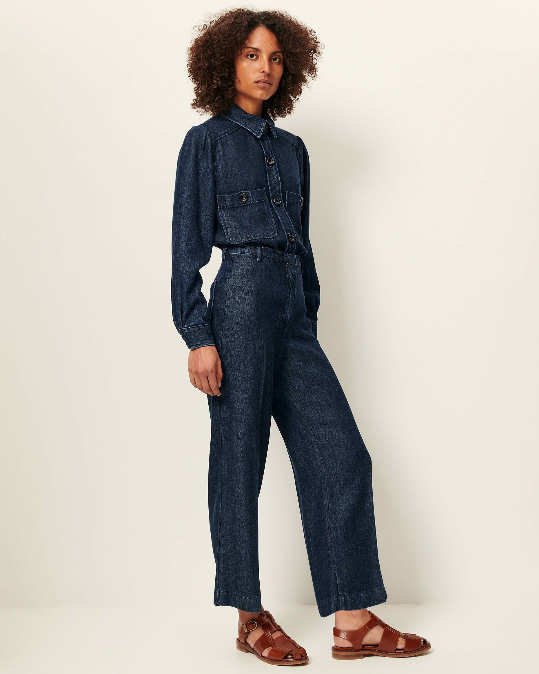 Women THEO Indigo Blue | Shirt