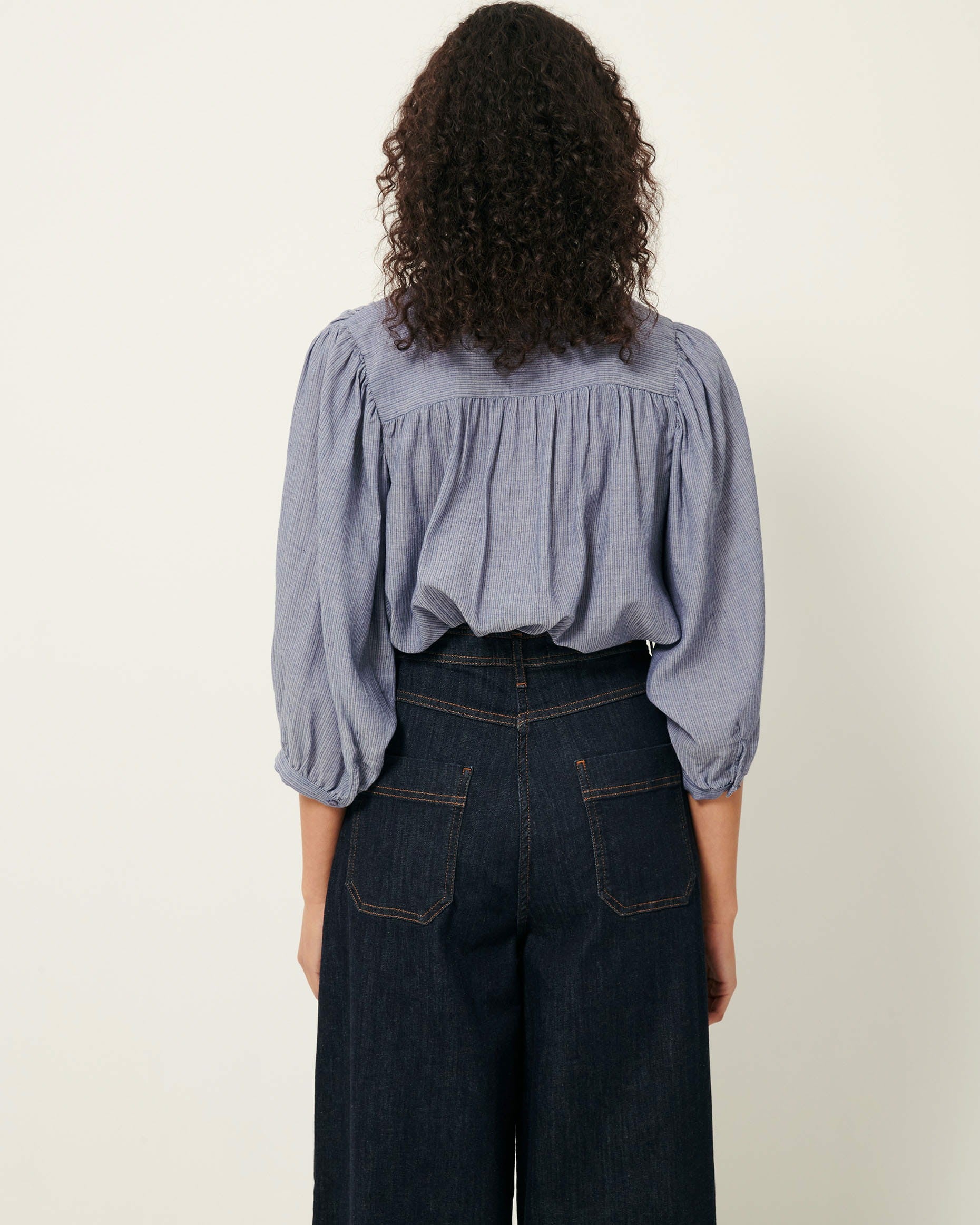 Women A VIEW Chambray Blue | Blouse