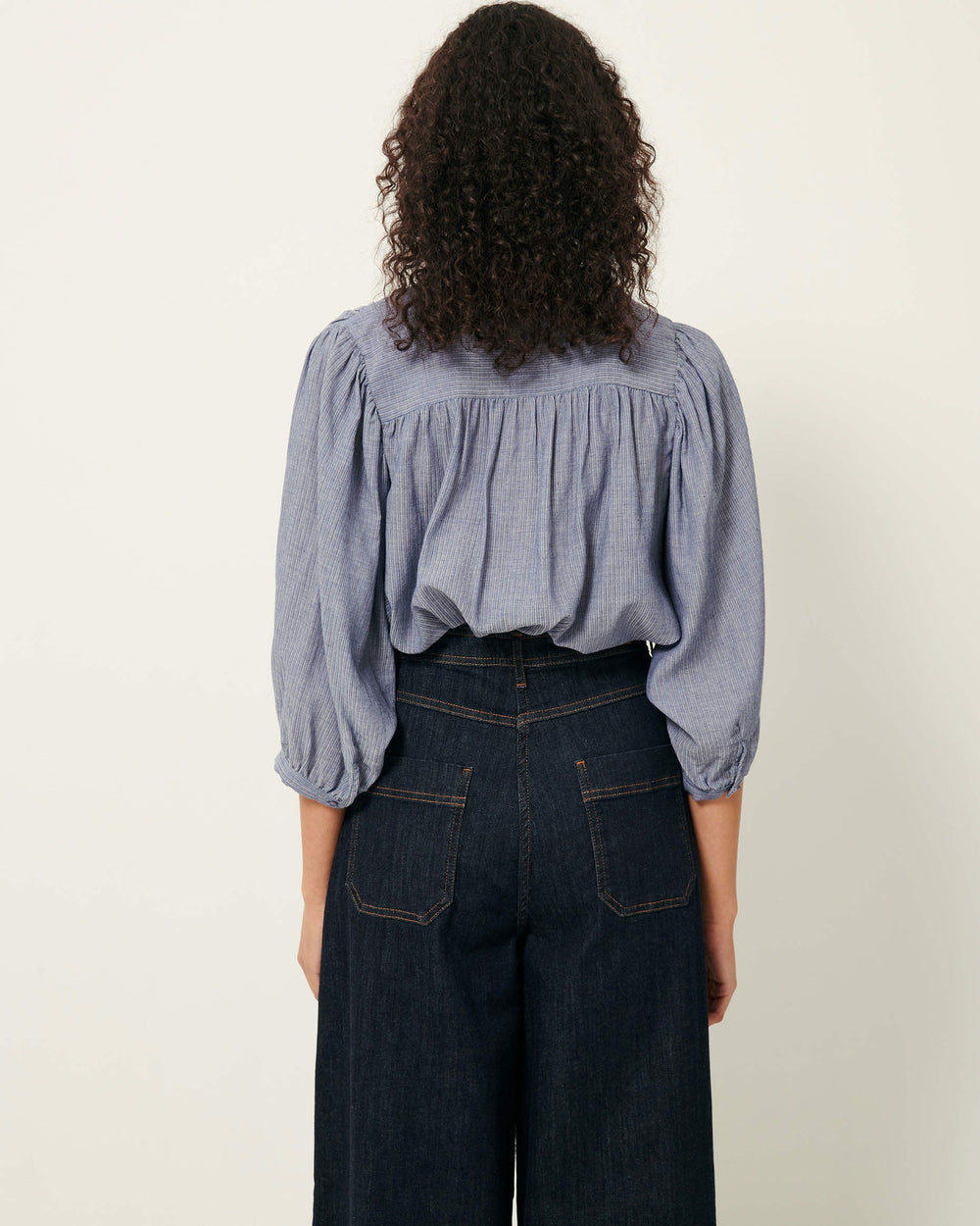 Women A VIEW Chambray Blue | Blouse