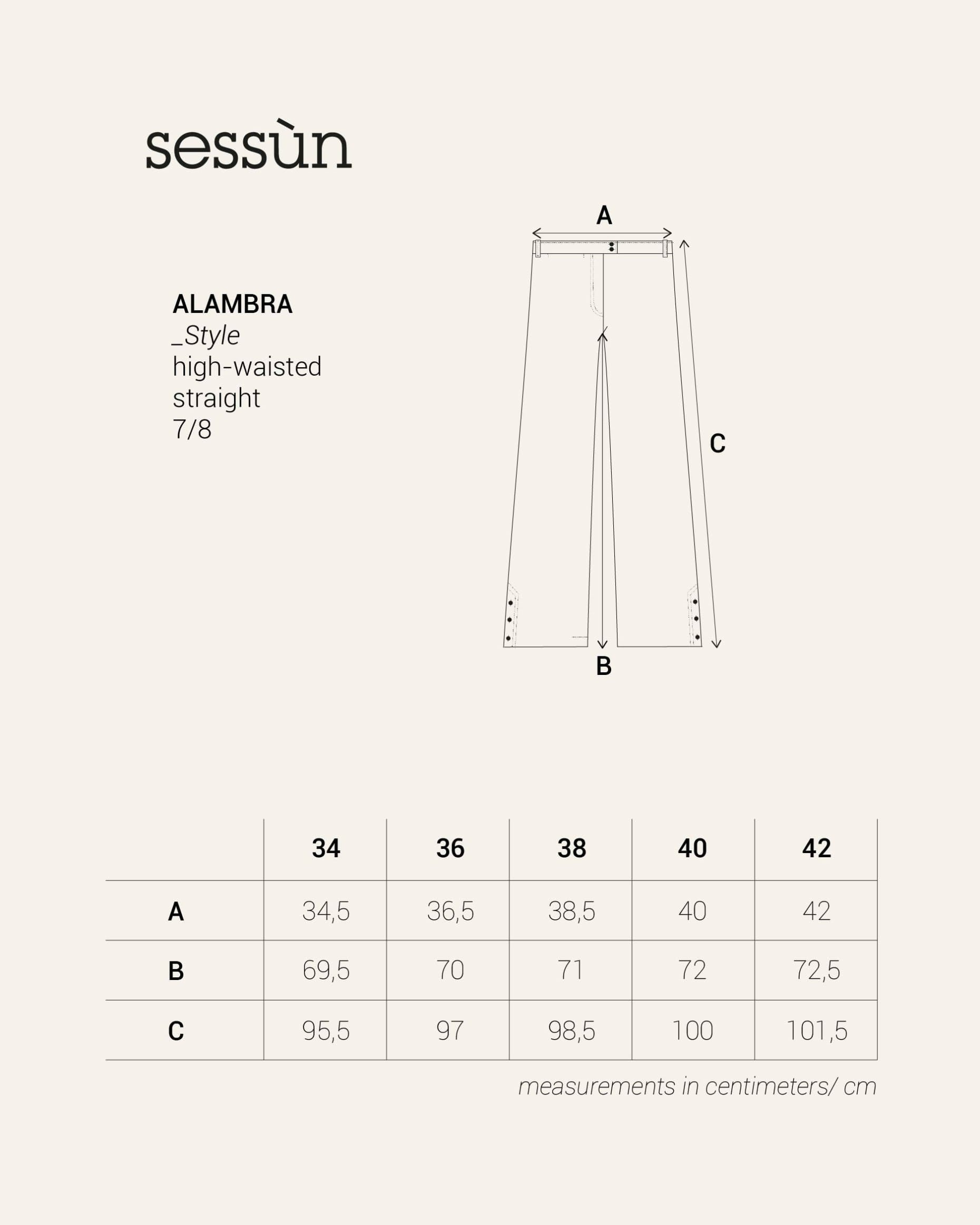 Women ALAMBRA Alpaga | Pants