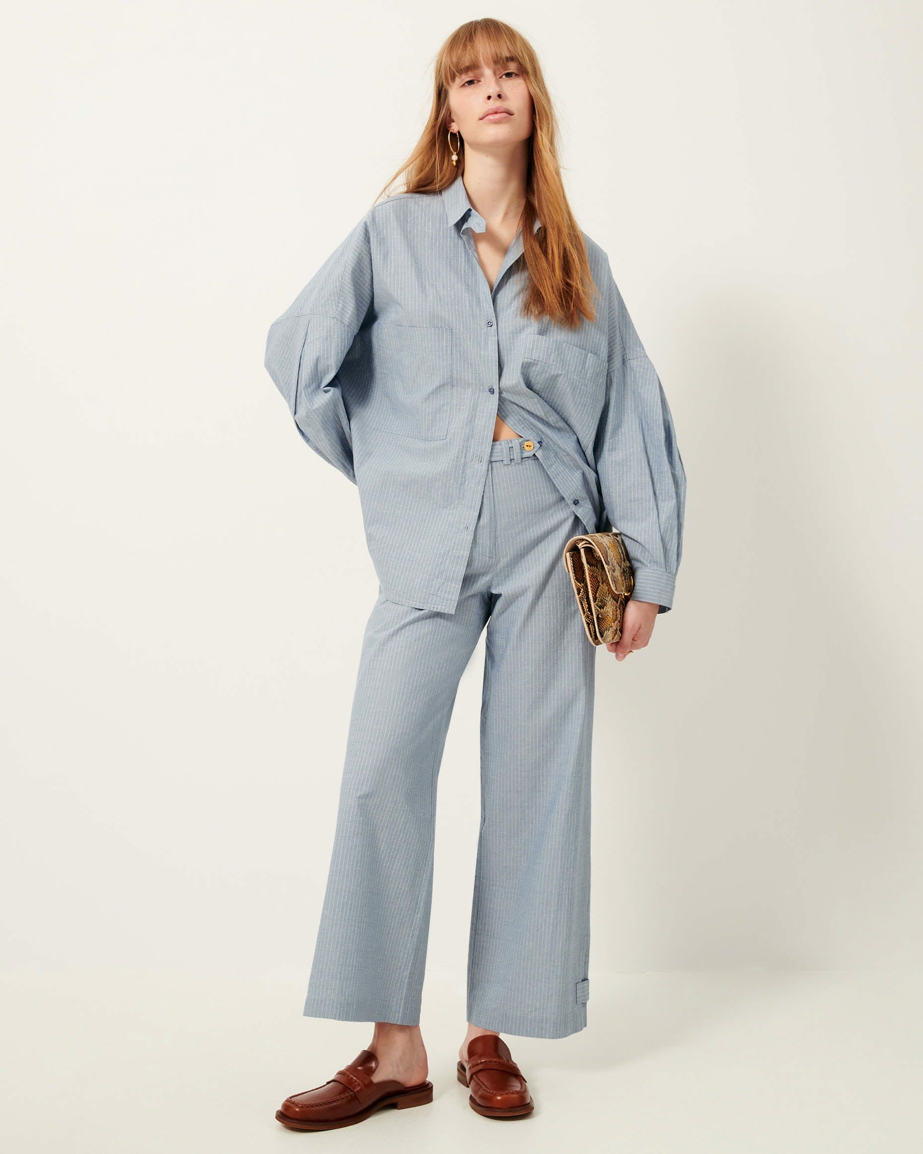 Women ALBA Delight Blue | Pants